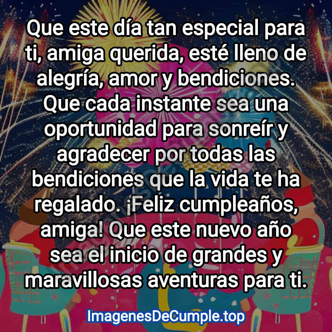 feliz cumpleaños para amiga imagenes