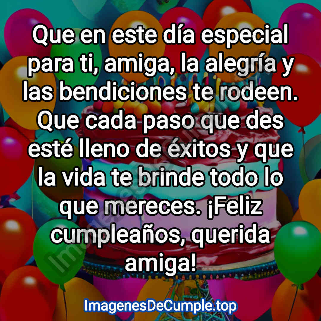 hermosas imagenes de cumpleaños para amiga