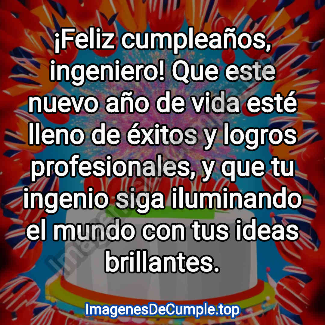 feliz cumpleaños para ingeniero imagenes