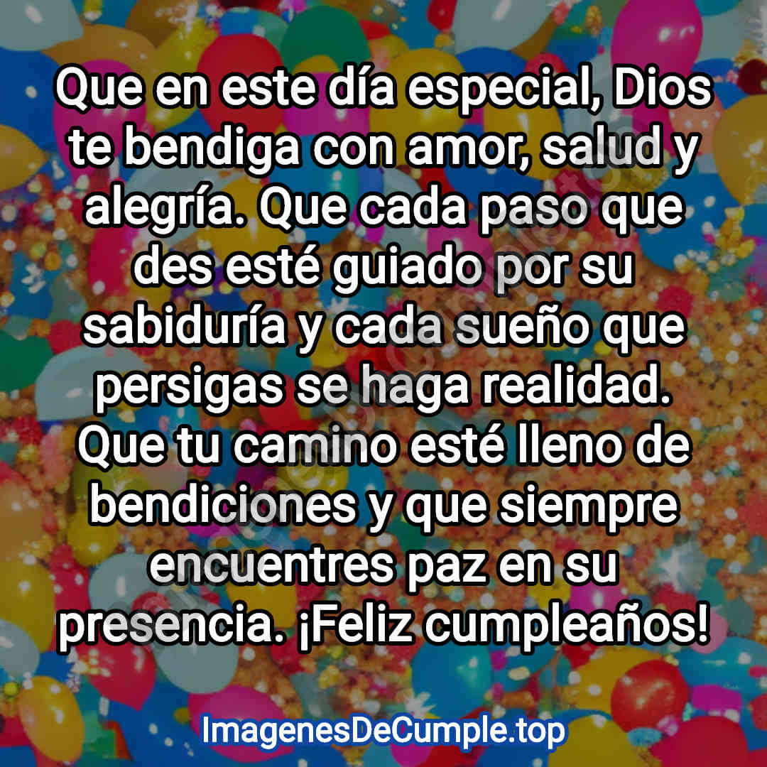 desear un feliz cumpleaños para dios te bendiga con imagenes