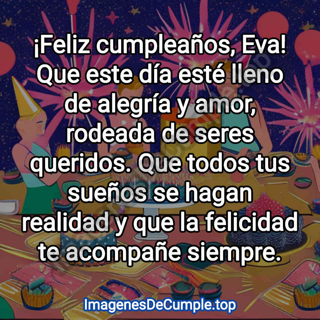 hermosas imagenes de cumpleaños para eva