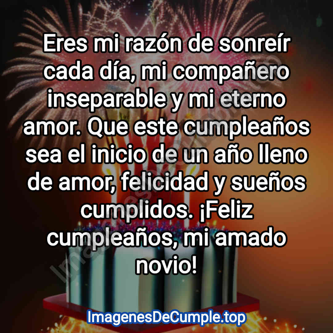 feliz cumpleaños para novio imagenes