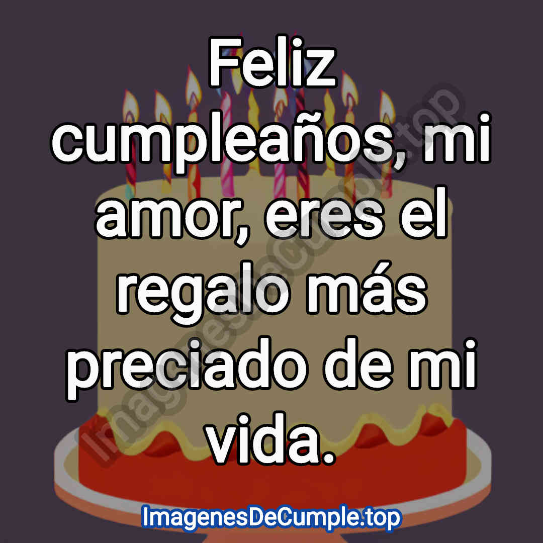 bonita tarjeta de feliz cumpleaños para novio en imagenes